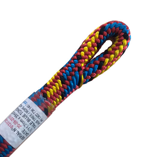 Yale Blue Tongue 11.7mm Climbing Line Spliced - LRV8 Rescue